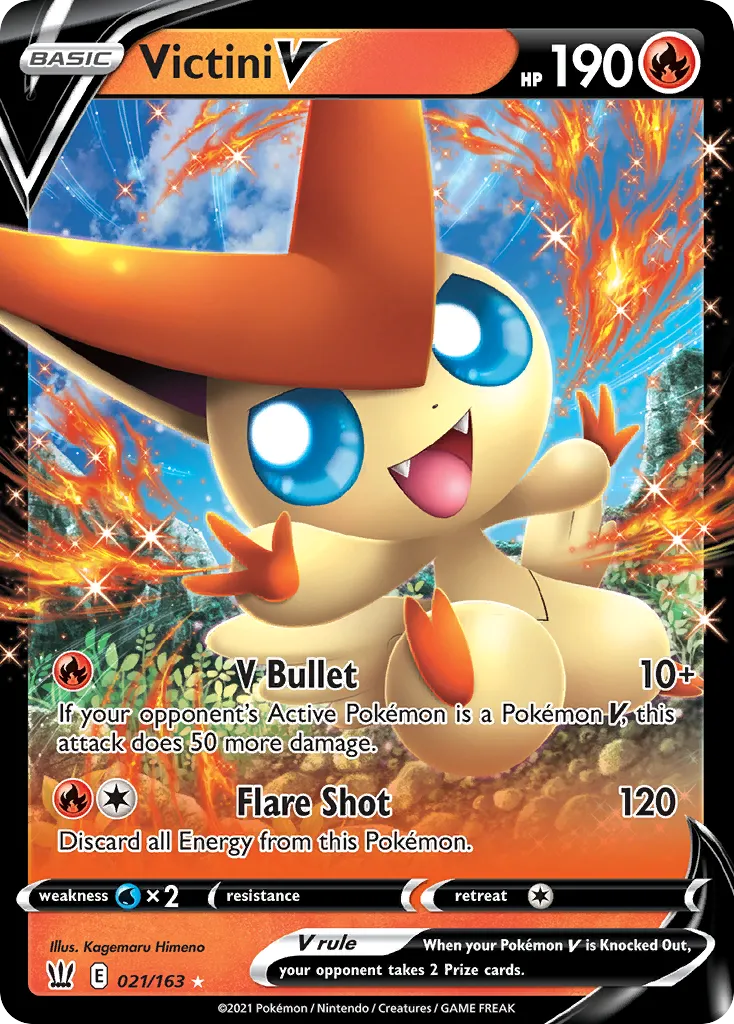 Victini V - Battle Styles