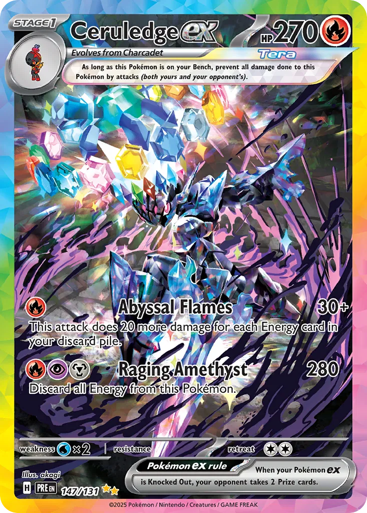 Ceruledge ex - Prismatic Evolutions
