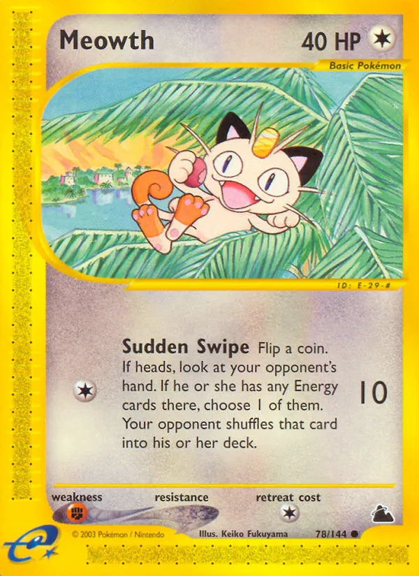 Meowth - Skyridge
