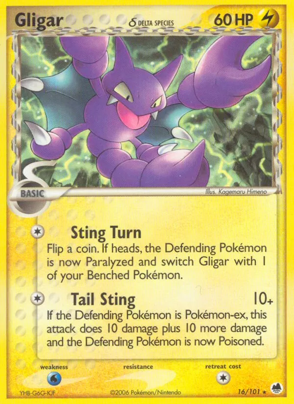 Gligar δ - Dragon Frontiers