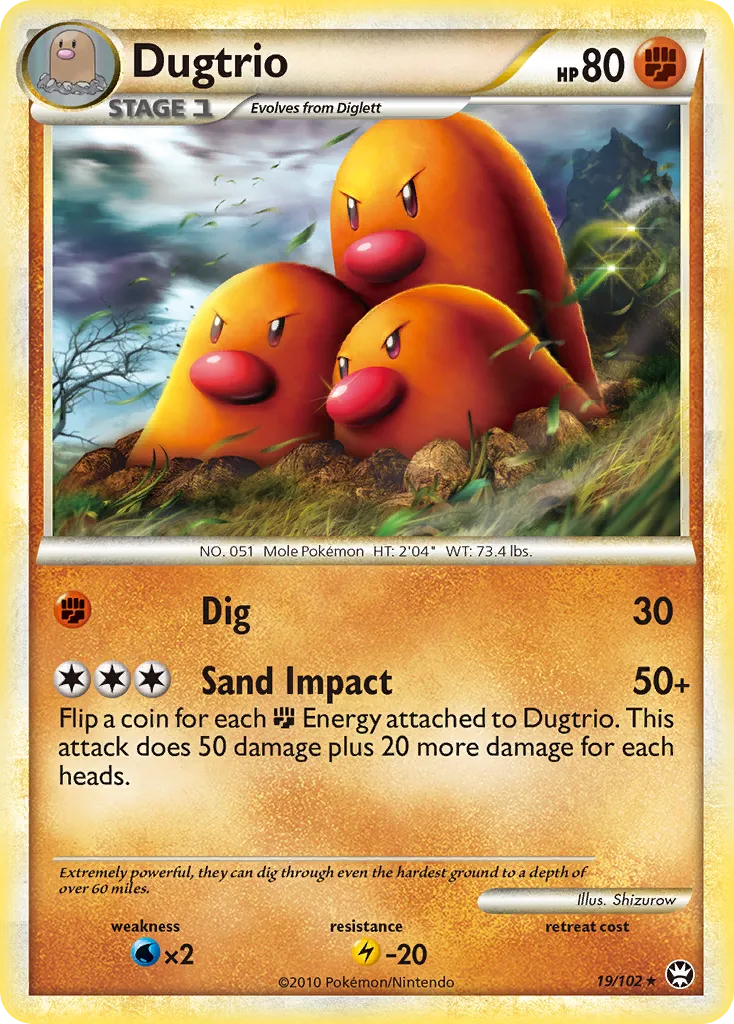 Dugtrio - HS—Triumphant