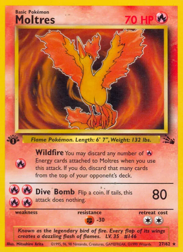 Moltres - Fossil