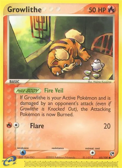 Growlithe - Sandstorm
