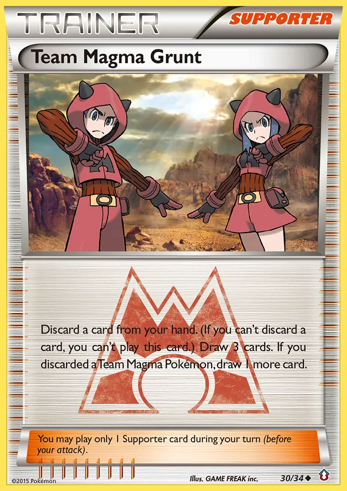 Team Magma Grunt - Double Crisis