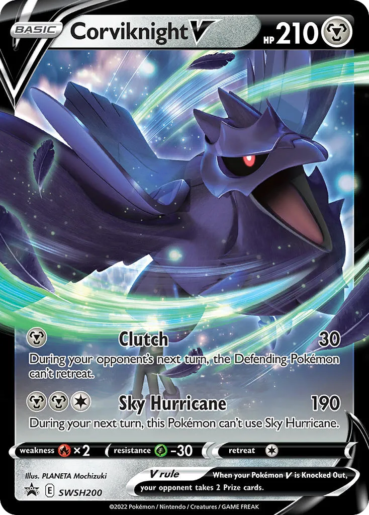 Corviknight V - SWSH Black Star Promos