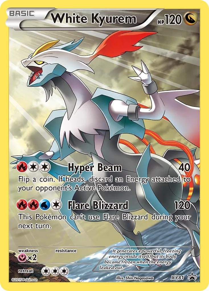 White Kyurem - XY Black Star Promos