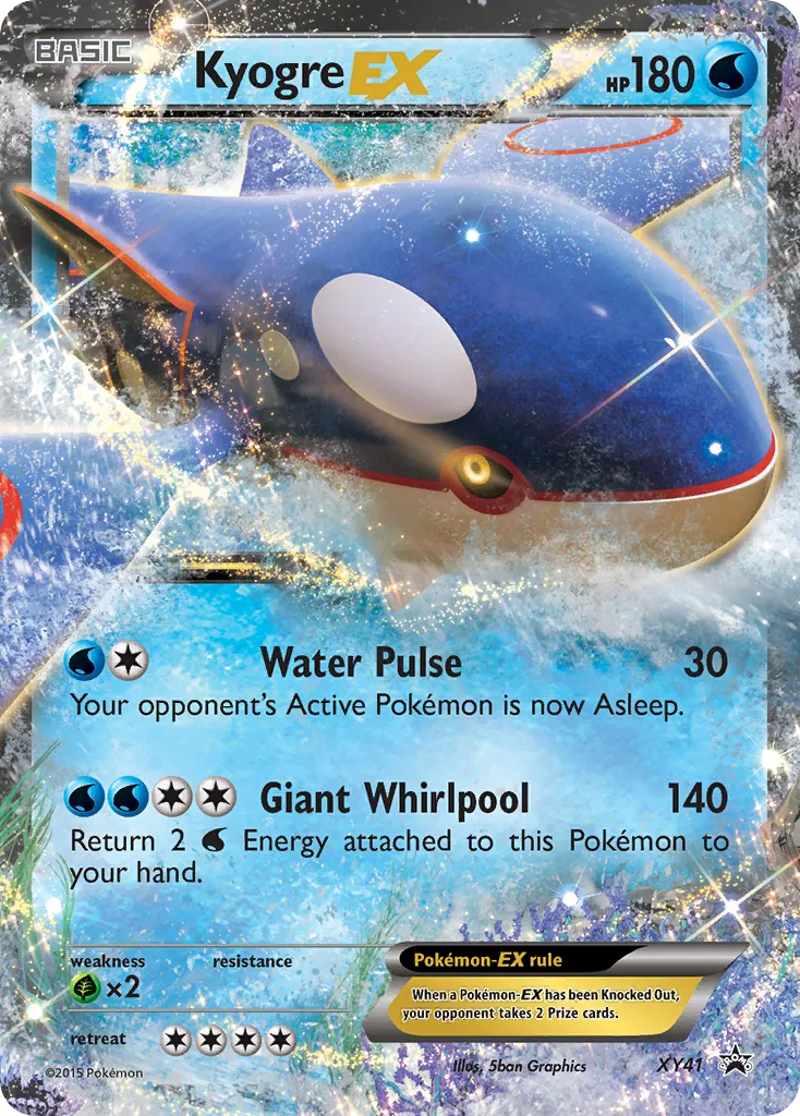 Kyogre-EX - XY Black Star Promos