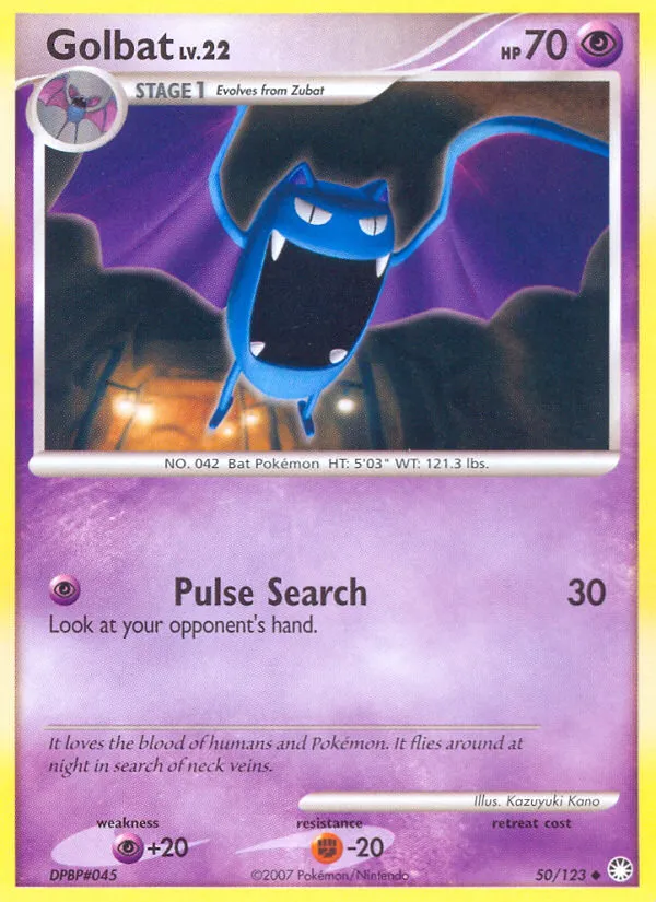 Golbat - Mysterious Treasures