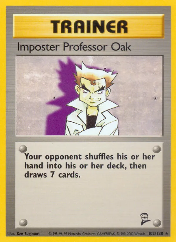 Imposter Professor Oak - Base Set 2