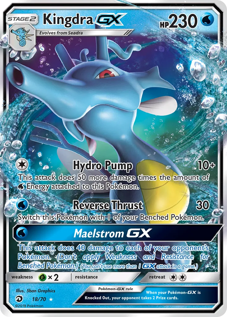 Kingdra-GX - Dragon Majesty