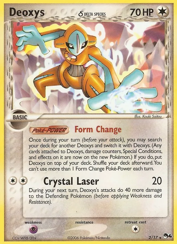 Deoxys δ - POP Series 4
