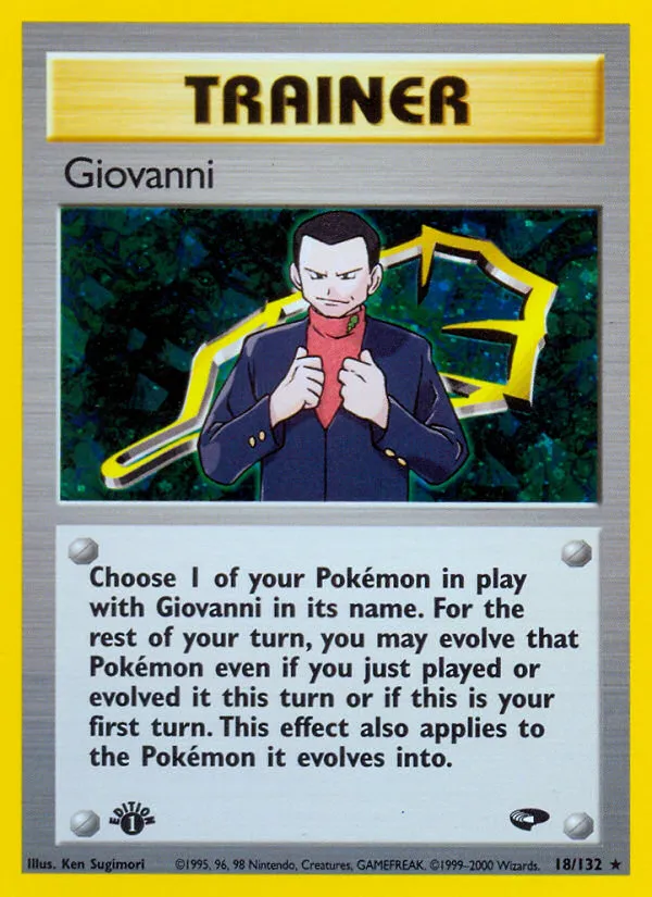 Giovanni - Gym Challenge