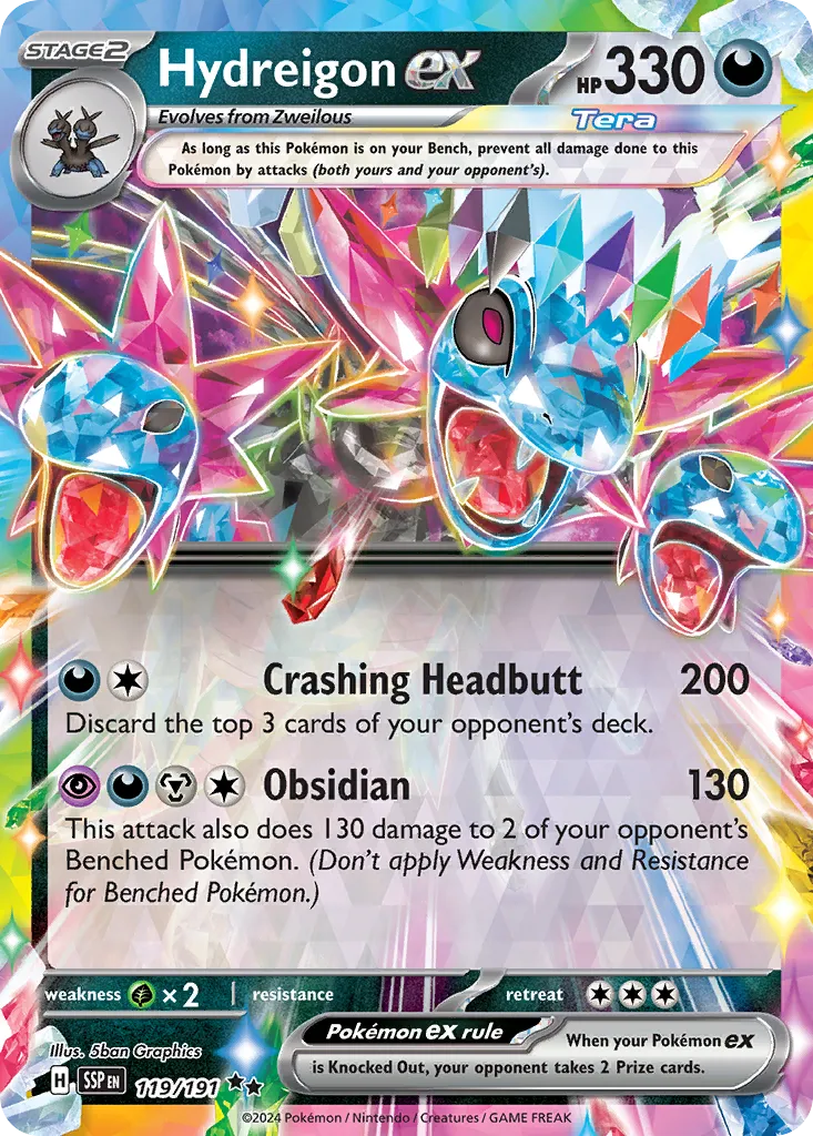 Hydreigon ex - Surging Sparks