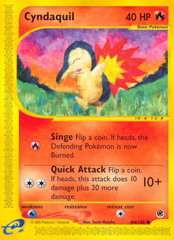 Cyndaquil - Expedition Base Set