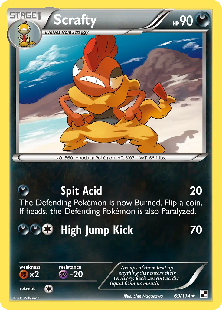 Scrafty - Black & White