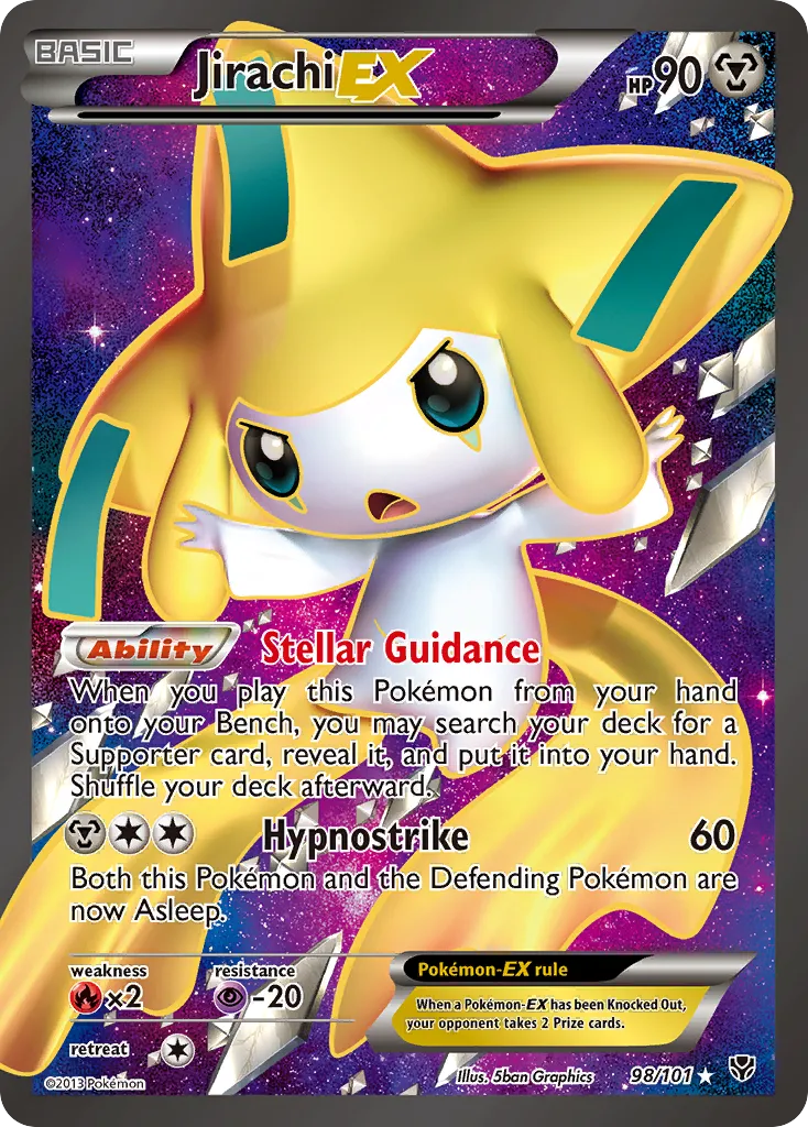 Jirachi-EX - Plasma Blast