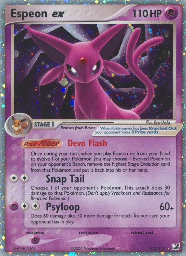 Espeon ex - Unseen Forces