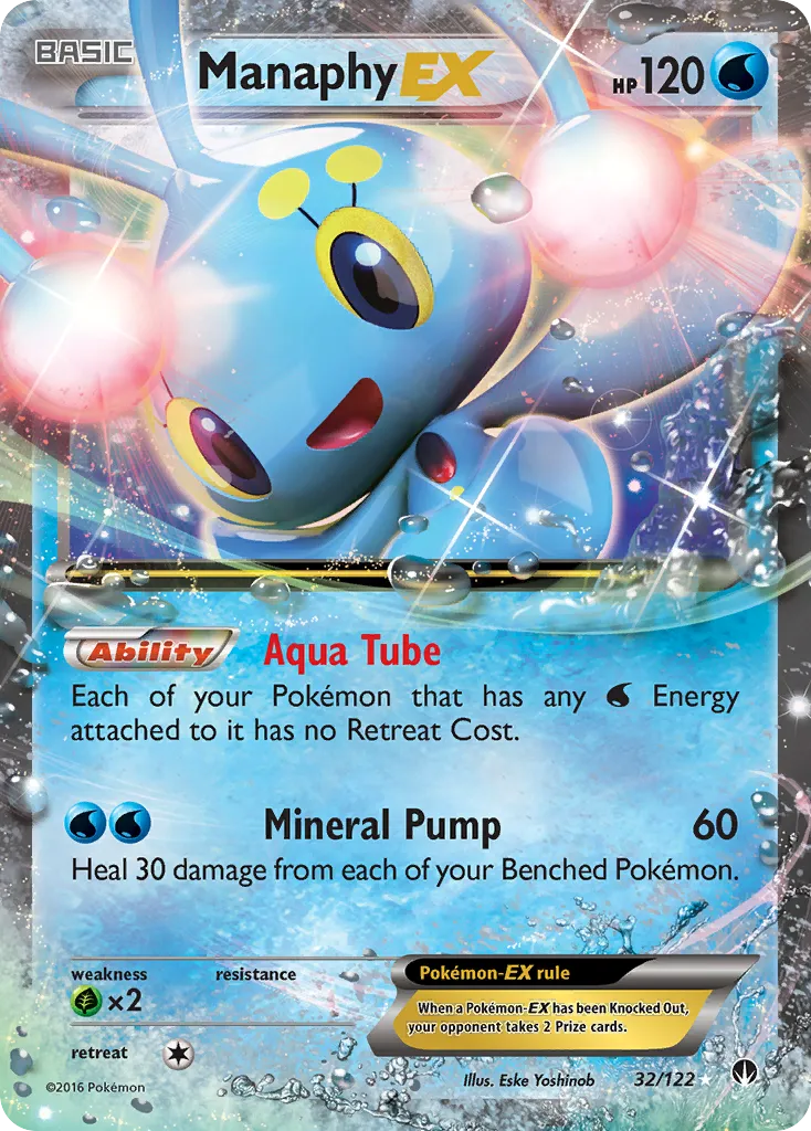 Manaphy-EX - BREAKpoint