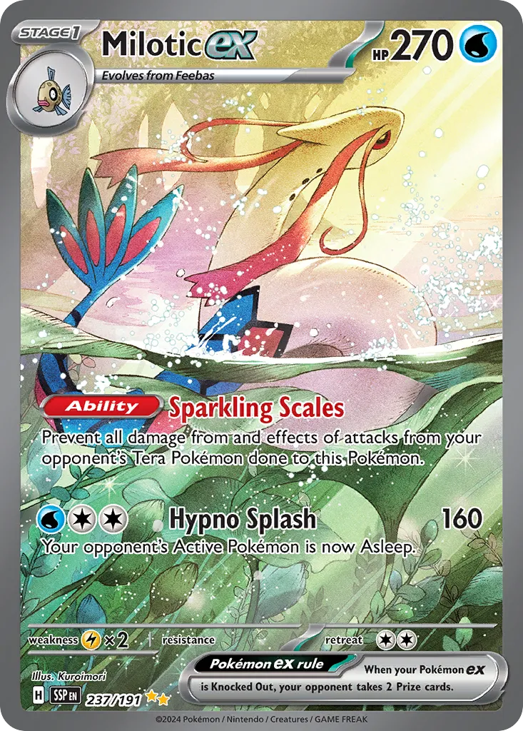 Milotic ex - Surging Sparks