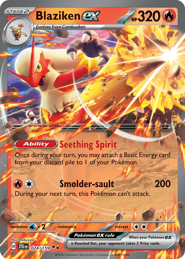 Blaziken ex - Journey Together