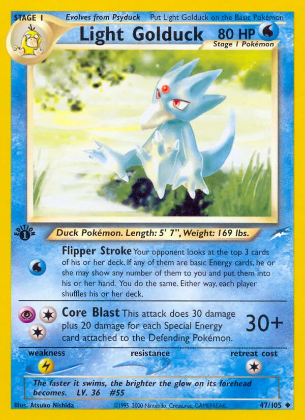 Light Golduck - Neo Destiny