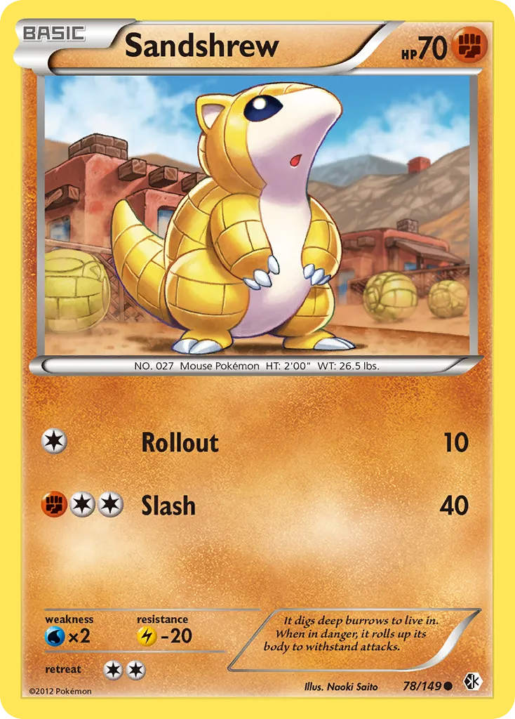 Sandshrew - Boundaries Crossed