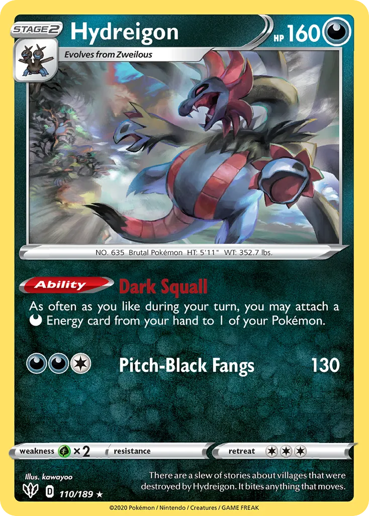Hydreigon - Darkness Ablaze