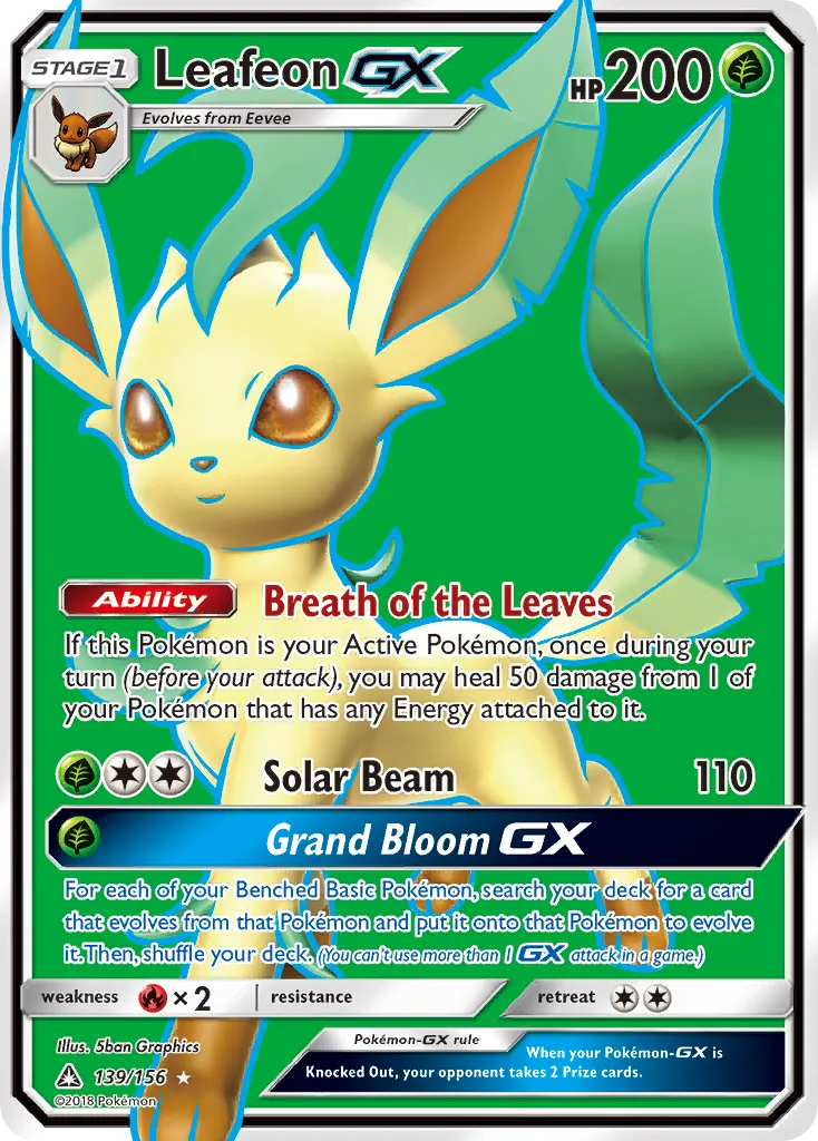 Leafeon-GX - Ultra Prism