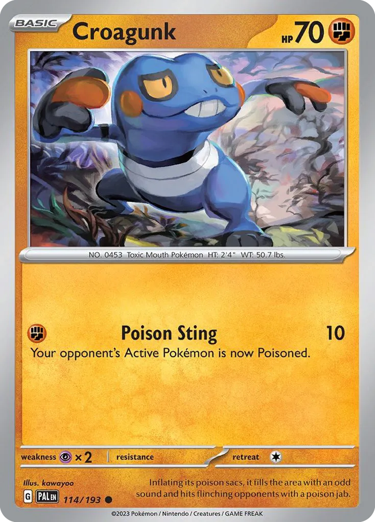 Croagunk - Paldea Evolved