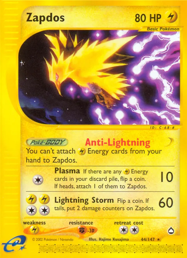 Zapdos - Aquapolis