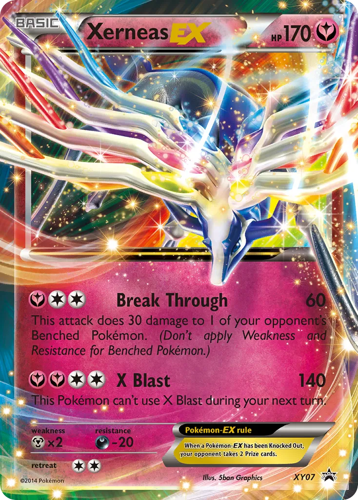 Xerneas-EX - XY Black Star Promos