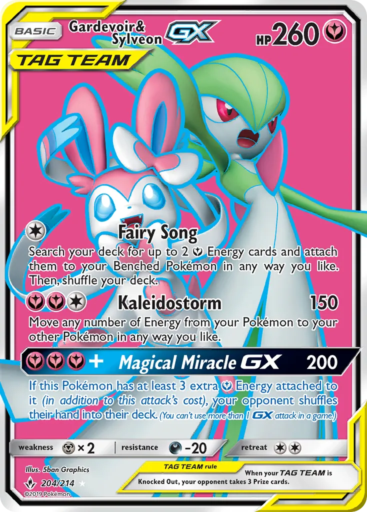 Gardevoir & Sylveon-GX - Unbroken Bonds