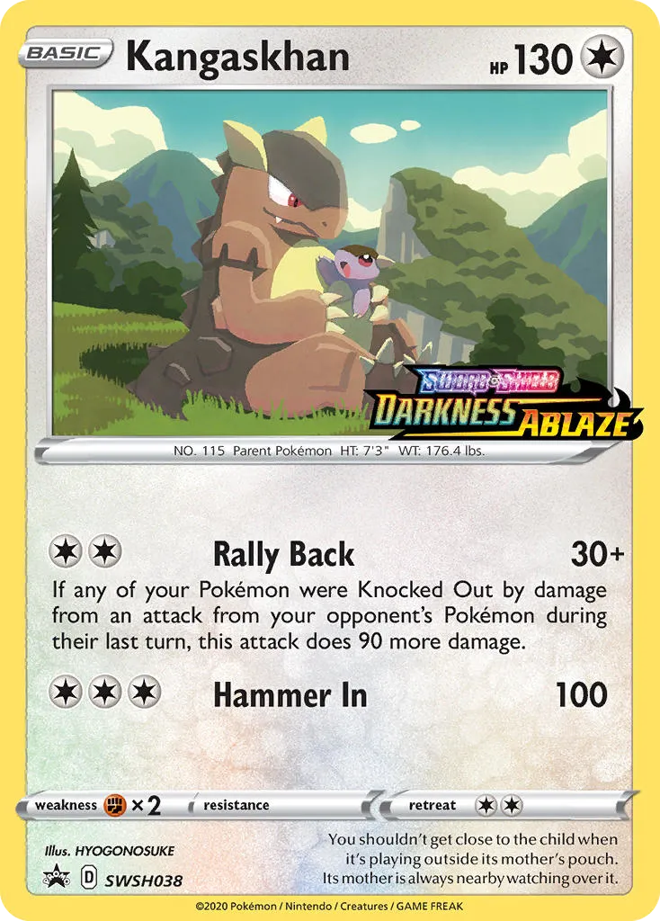 Kangaskhan - SWSH Black Star Promos