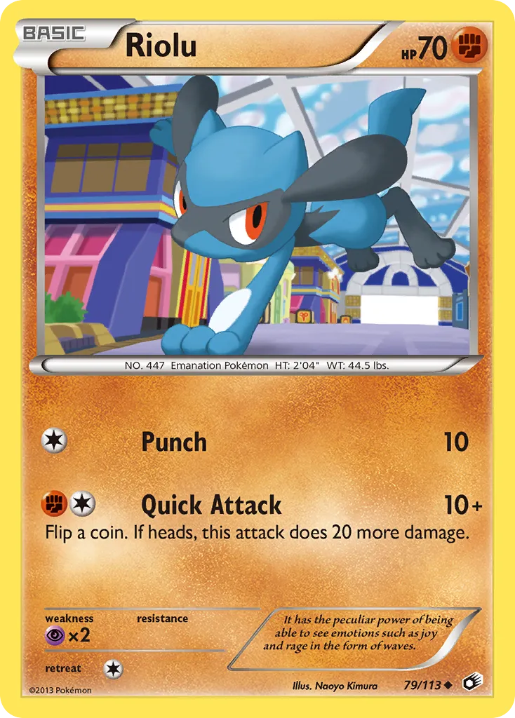 Riolu - Legendary Treasures