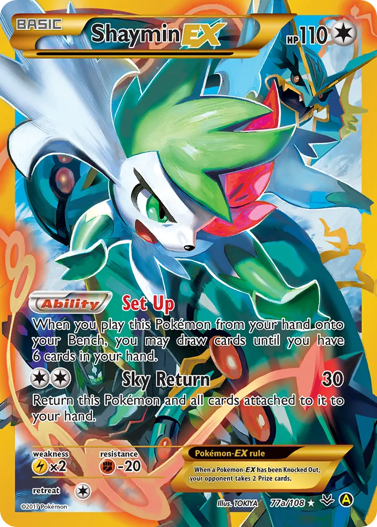 Shaymin-EX - Roaring Skies