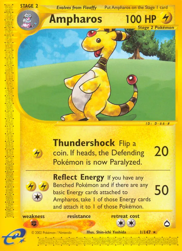 Ampharos - Aquapolis