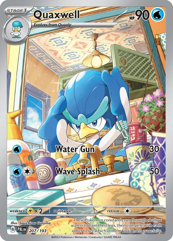 Quaxwell - Paldea Evolved
