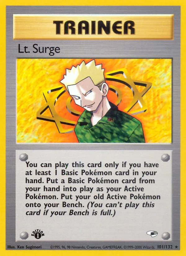 Lt. Surge - Gym Heroes