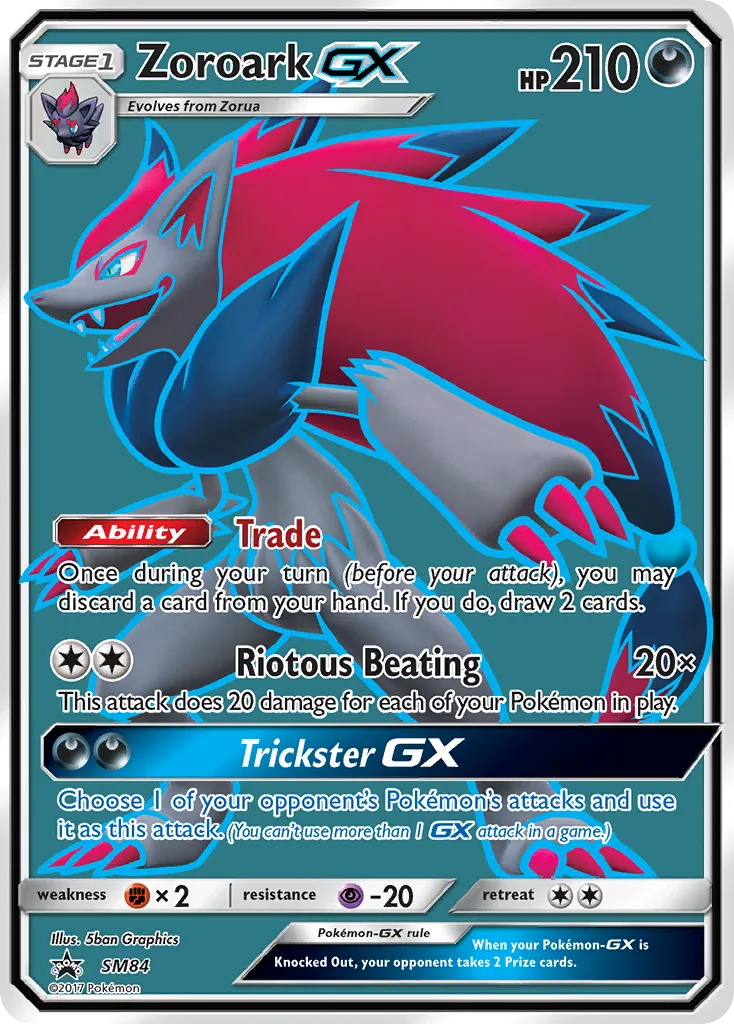 Zoroark-GX - SM Black Star Promos