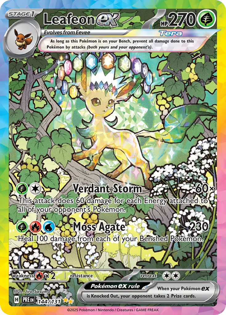 Leafeon ex - Prismatic Evolutions