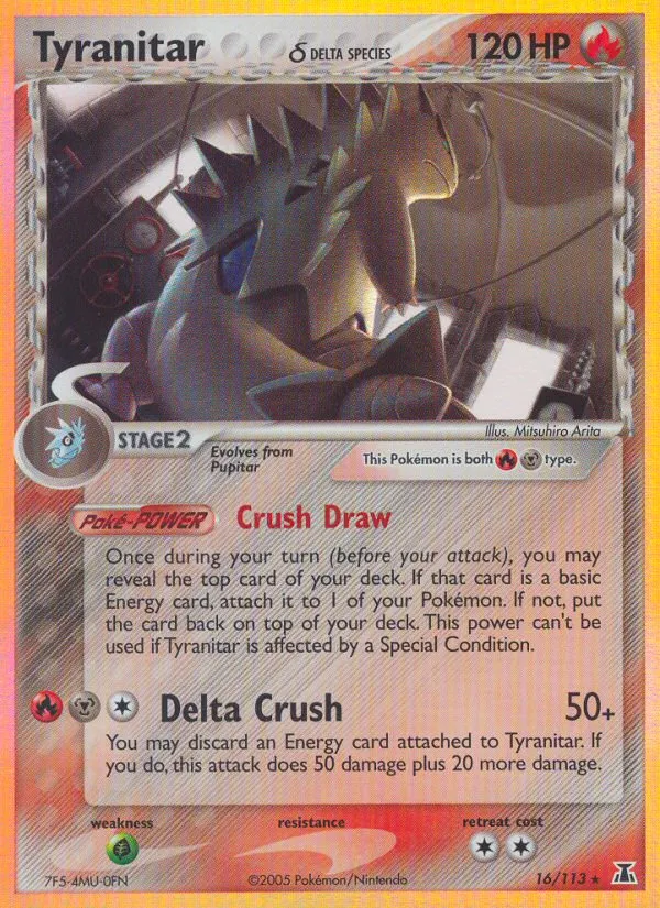 Tyranitar δ - Delta Species