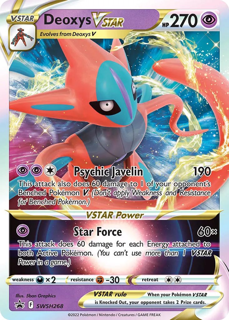 Deoxys VSTAR - SWSH Black Star Promos