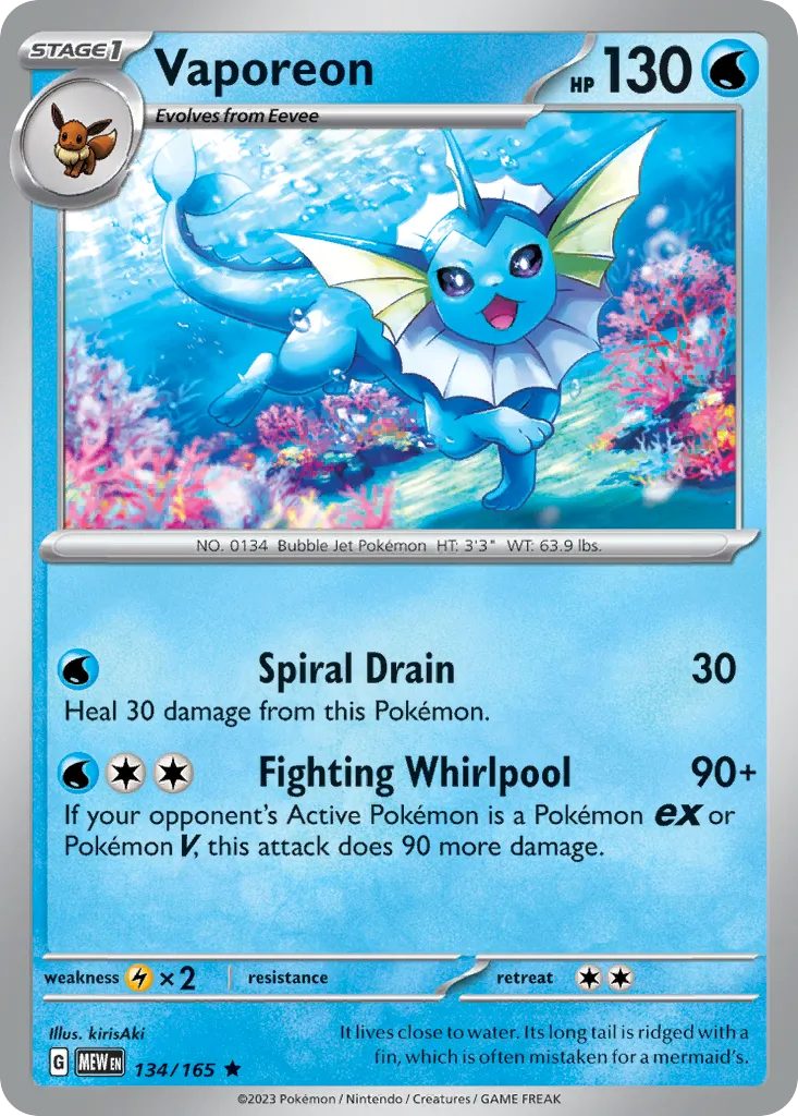 Vaporeon - 151