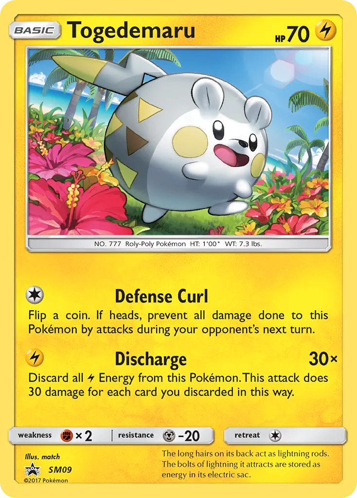 Togedemaru - SM Black Star Promos