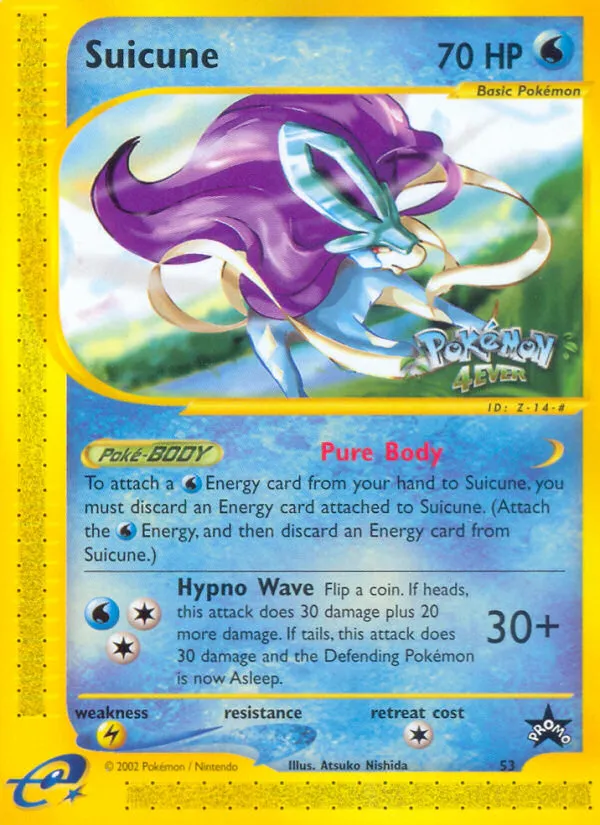 Suicune - Wizards Black Star Promos