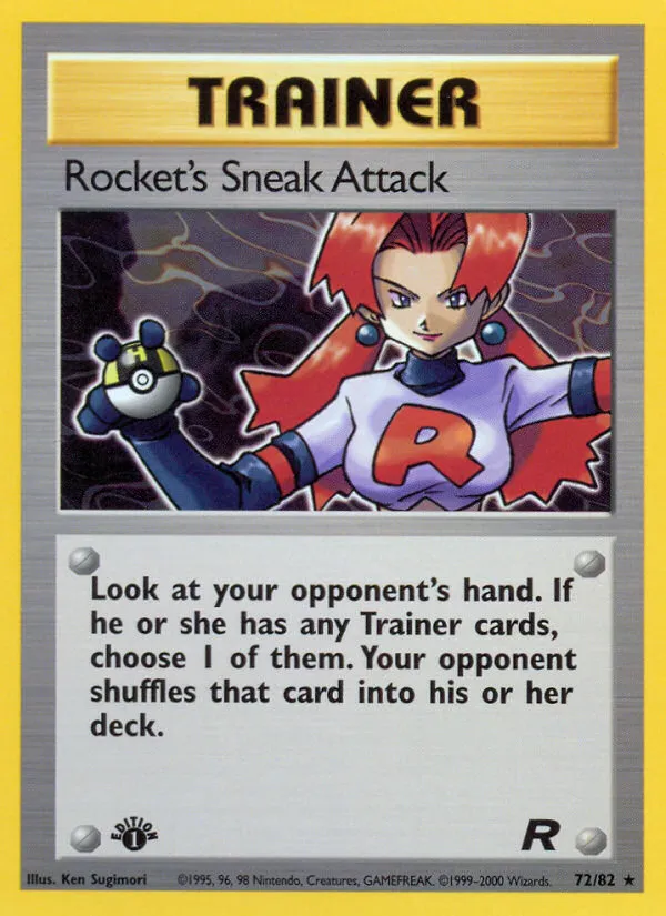 Rocket's Sneak Attack - Team Rocket