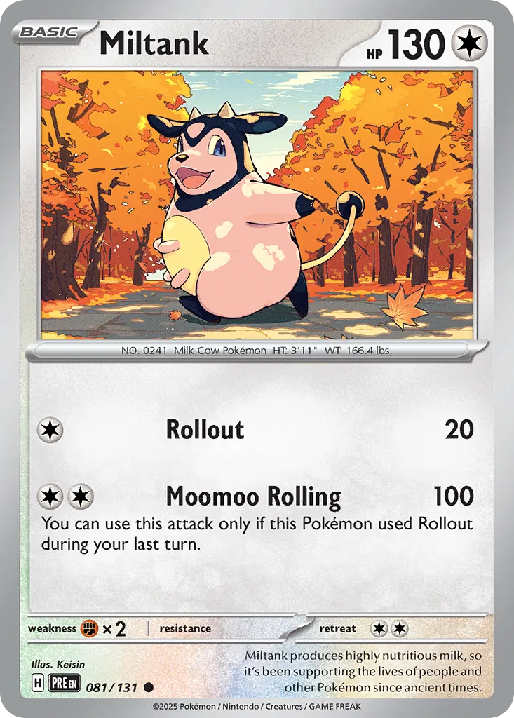 Miltank - Prismatic Evolutions