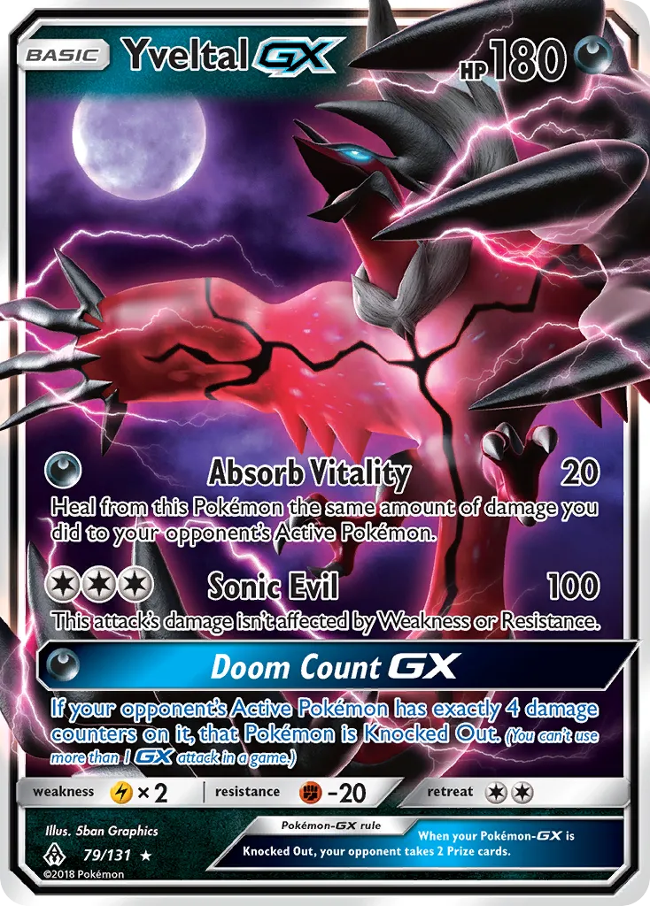 Yveltal-GX - Forbidden Light