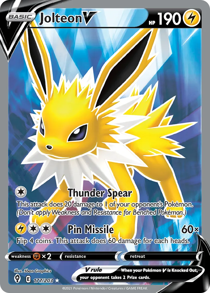 Jolteon V - Evolving Skies