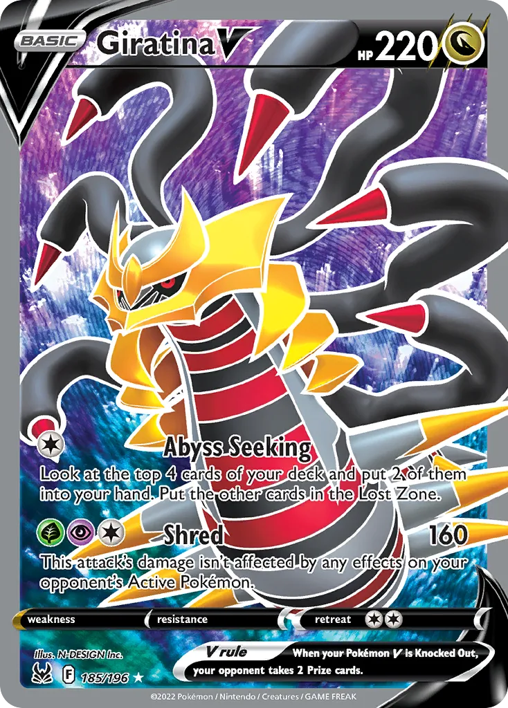 Giratina V - Lost Origin